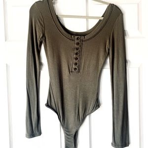 Lulus Henley Bodysuit